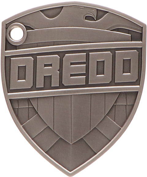 2000 AD 2000 AD - Judge Dredd Badge 2025 Silver Collectible  (Prototype Shown) View 7
