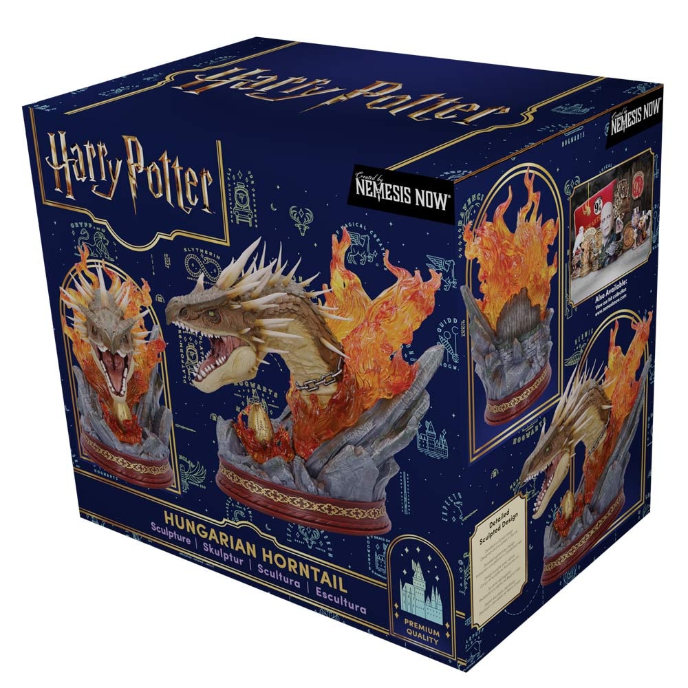 Harry Potter Hungarian Horntail Bust  (Prototype Shown) View 9