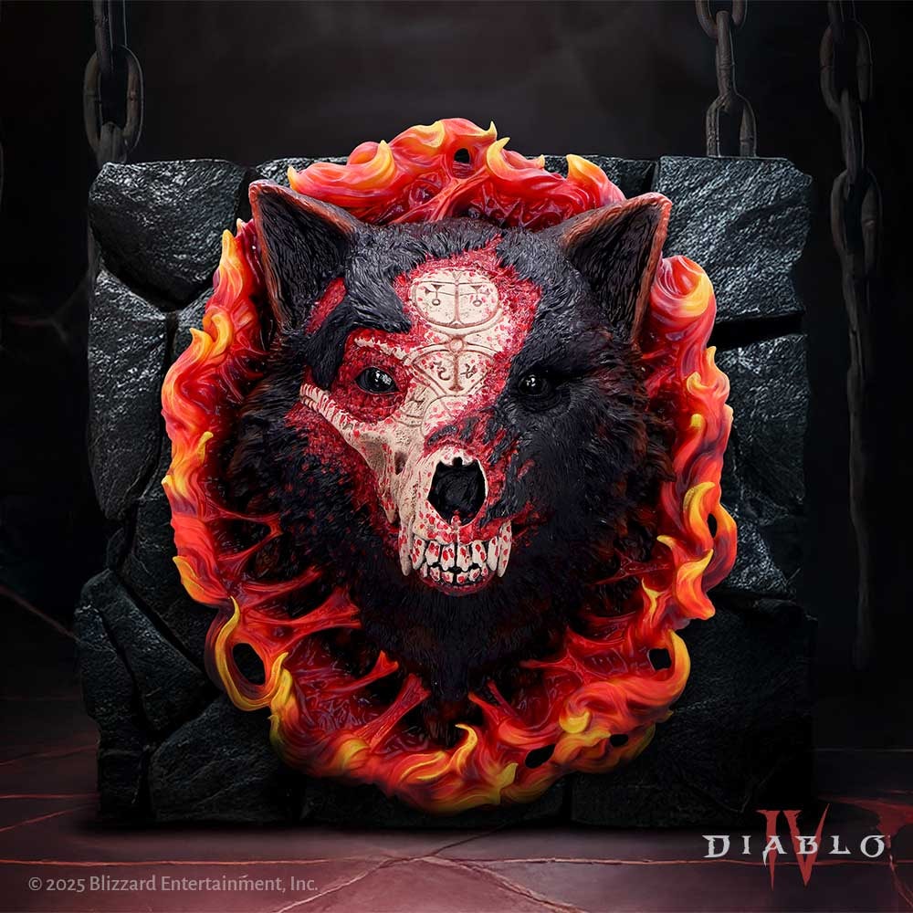 Diablo Mephisto Plaque Wall Decor  (Prototype Shown) View 1