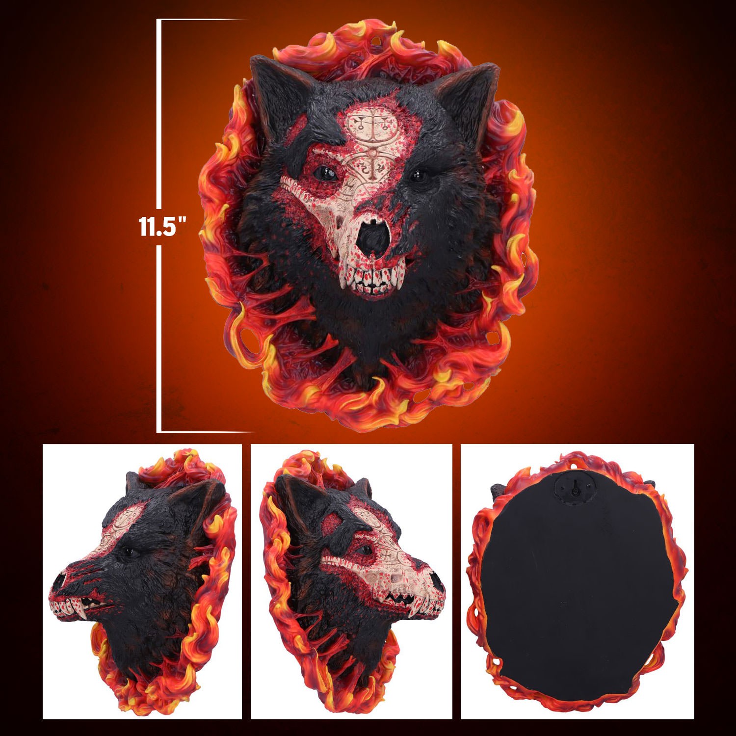 Diablo Mephisto Plaque Wall Decor  (Prototype Shown) View 2
