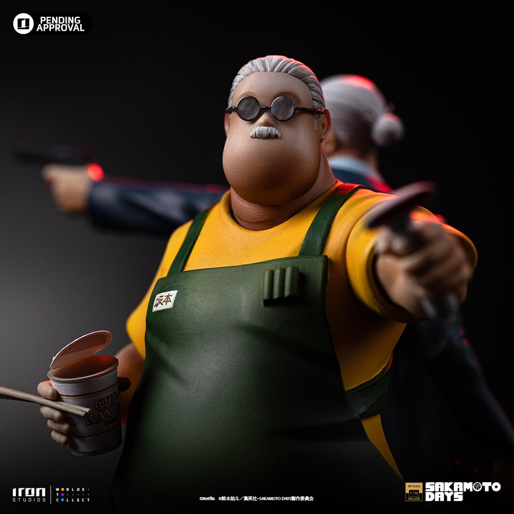 Sakamoto Days Taro Sakamoto Deluxe 1:10 Scale Statue  (Prototype Shown) View 4