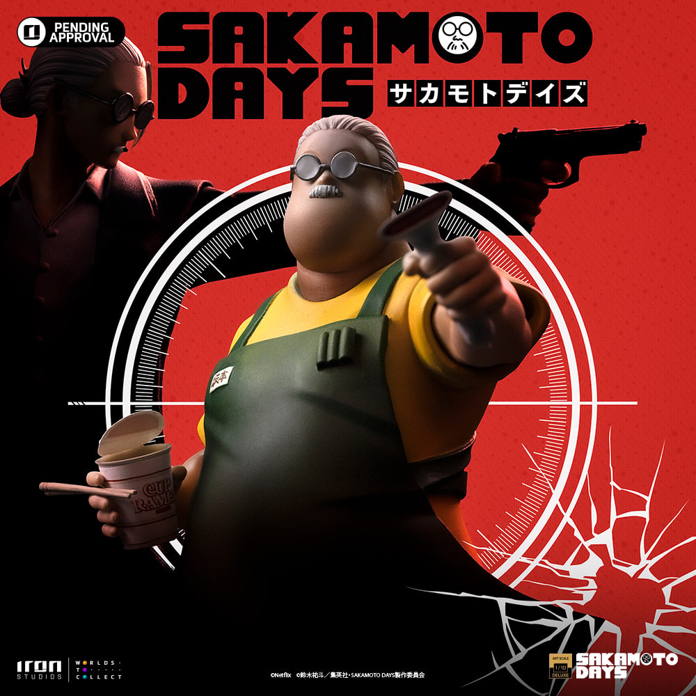 Sakamoto Days Taro Sakamoto Deluxe 1:10 Scale Statue  (Prototype Shown) View 5
