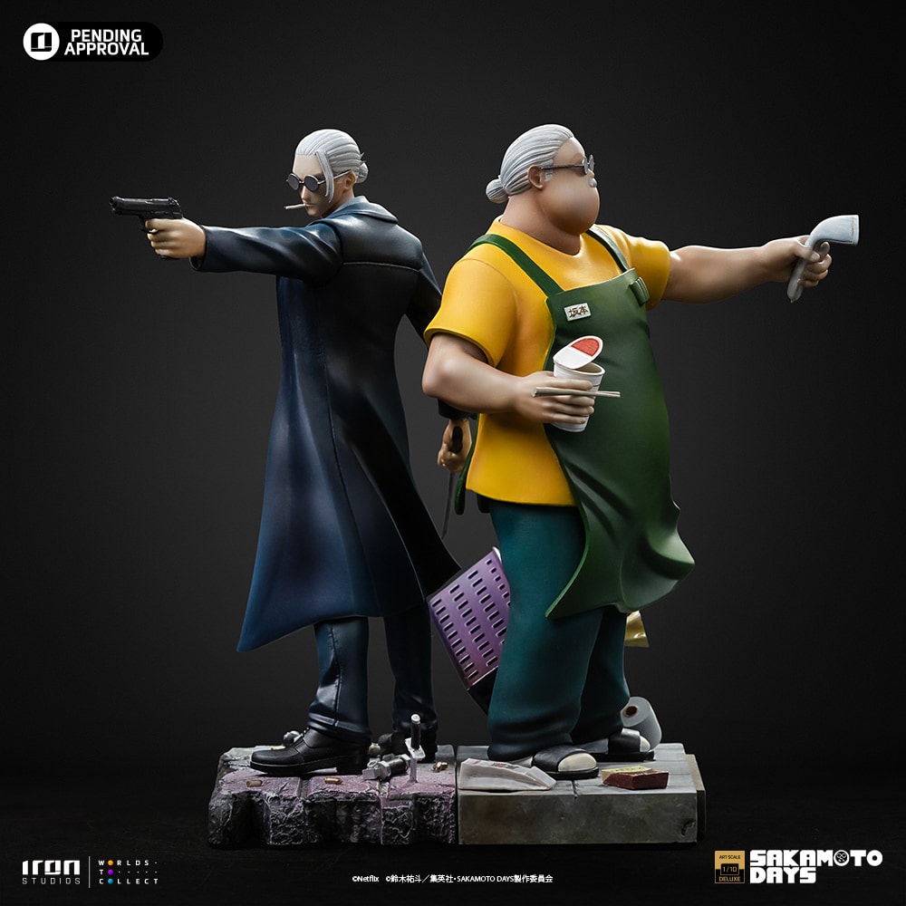 Sakamoto Days Taro Sakamoto Deluxe 1:10 Scale Statue  (Prototype Shown) View 12