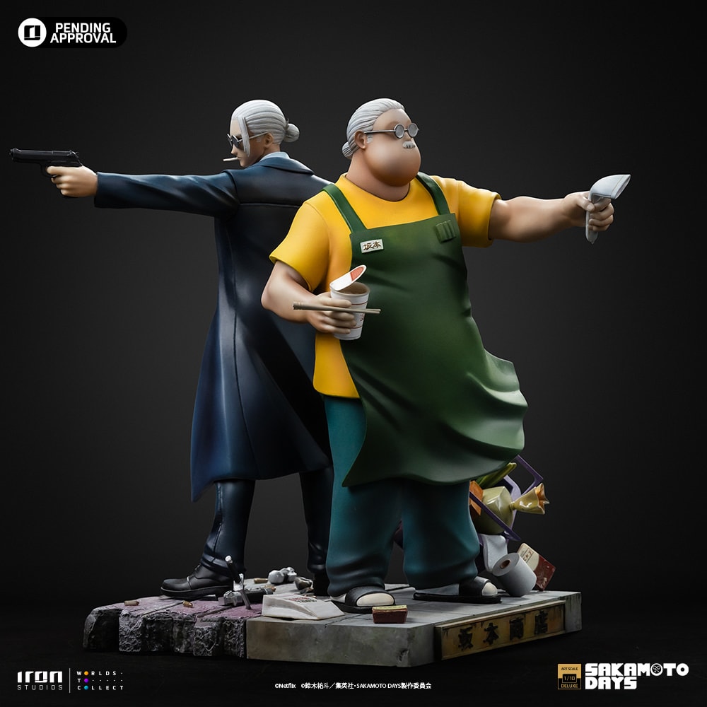 Sakamoto Days Taro Sakamoto Deluxe 1:10 Scale Statue  (Prototype Shown) View 13