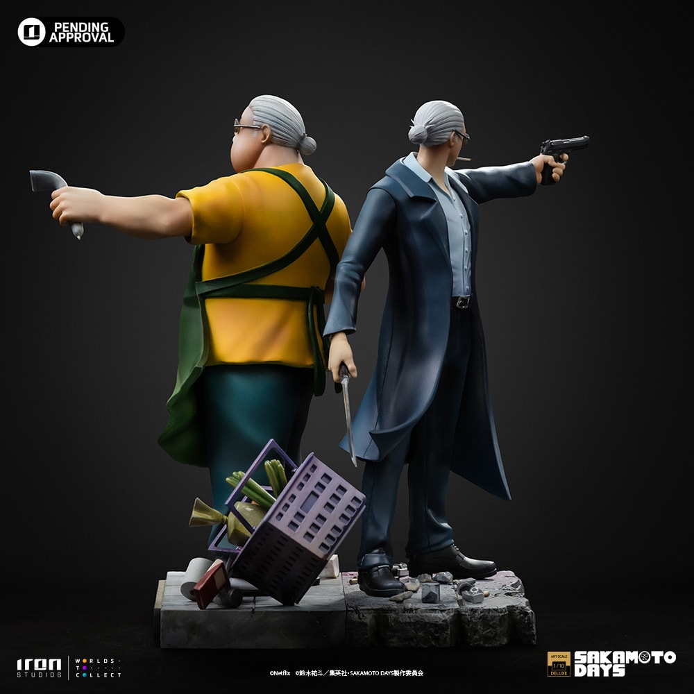 Sakamoto Days Taro Sakamoto Deluxe 1:10 Scale Statue  (Prototype Shown) View 14