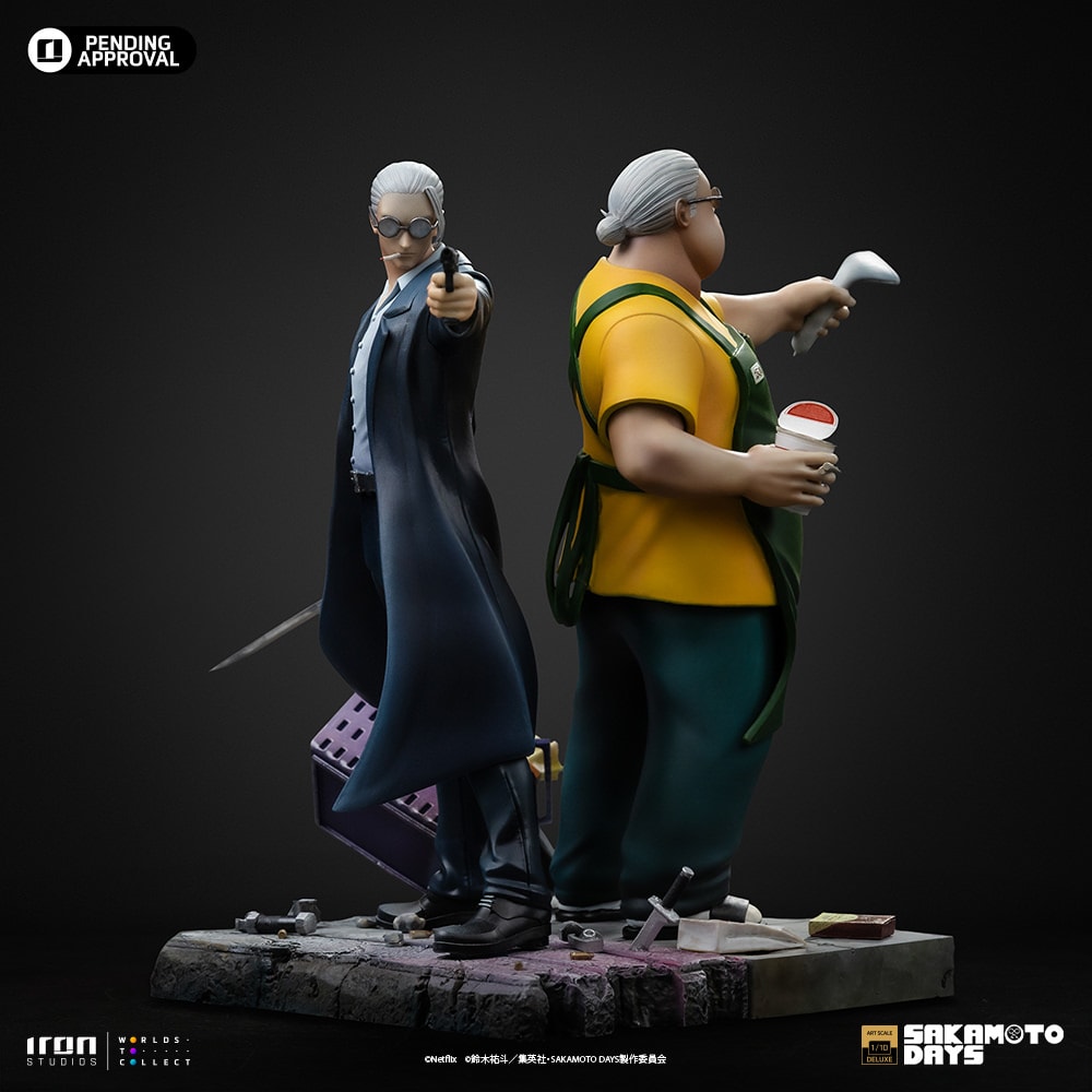 Sakamoto Days Taro Sakamoto Deluxe 1:10 Scale Statue  (Prototype Shown) View 15
