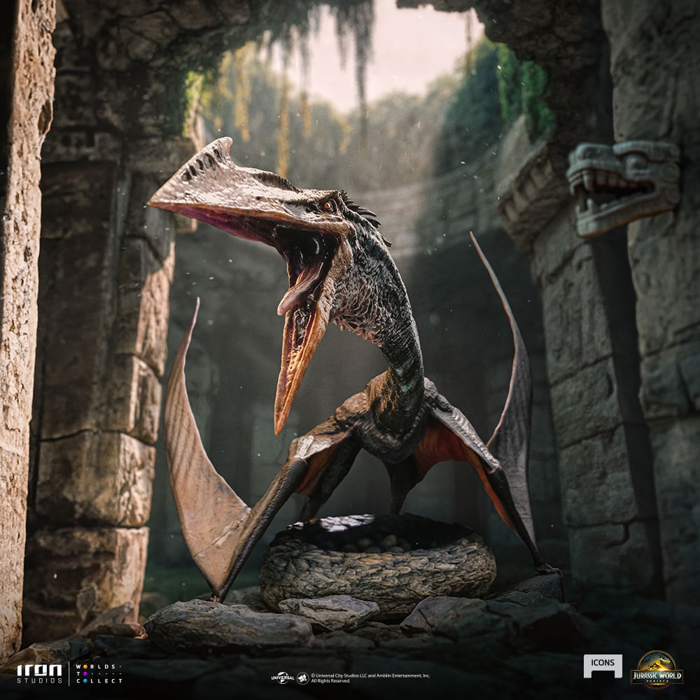 Jurassic Park Quetzalcoatlus Statues  (Prototype Shown) View 1