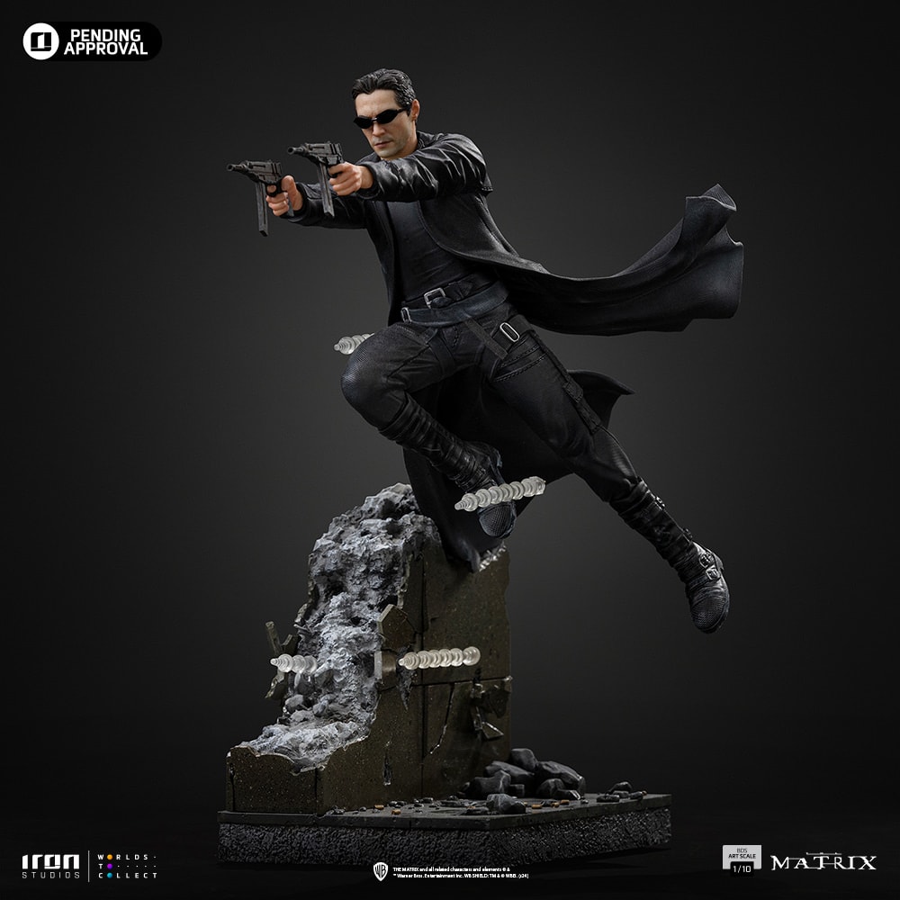The Matrix Neo 1:10 Scale Statue  (Prototype Shown) View 12