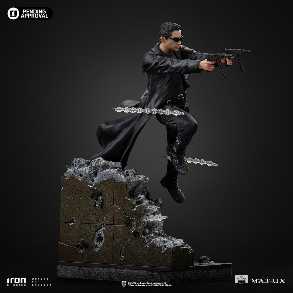 The Matrix Neo 1:10 Scale Statue  (Prototype Shown) View 15