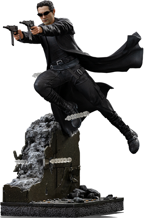The Matrix Neo 1:10 Scale Statue  (Prototype Shown) View 17