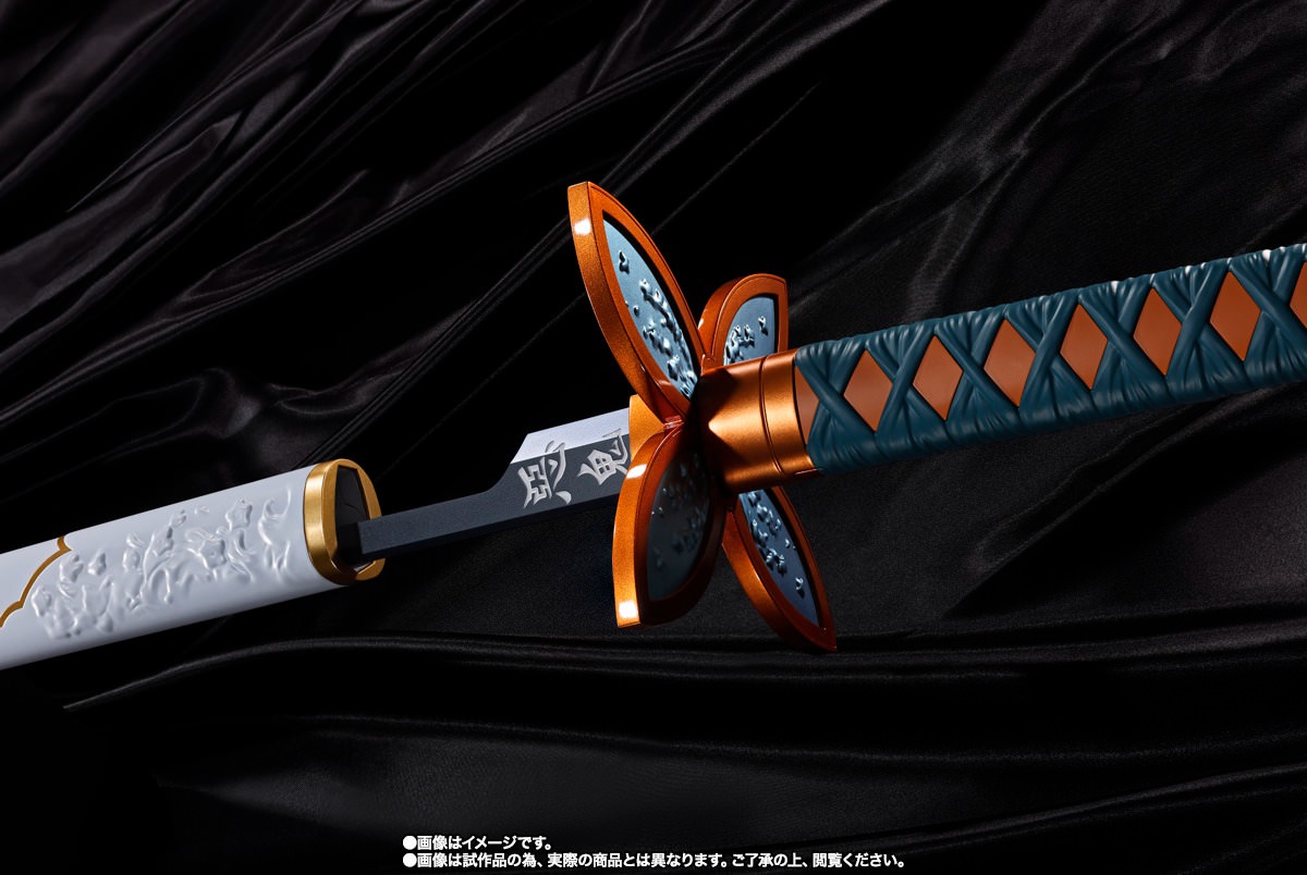 Demon Slayer Nichirin Sword (Shinobu Kocho) Prop Replica  (Prototype Shown) View 6