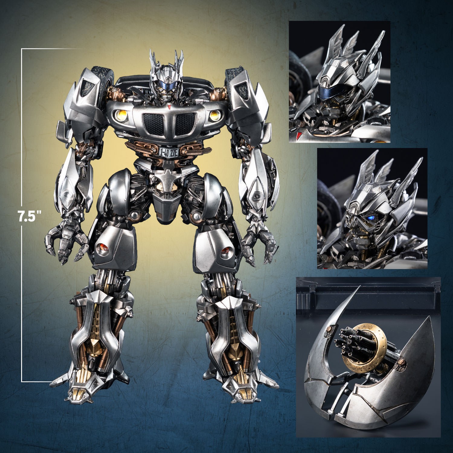 Transformers Jazz DLX Action Figure  Collector Edition (Prototype Shown) View 2