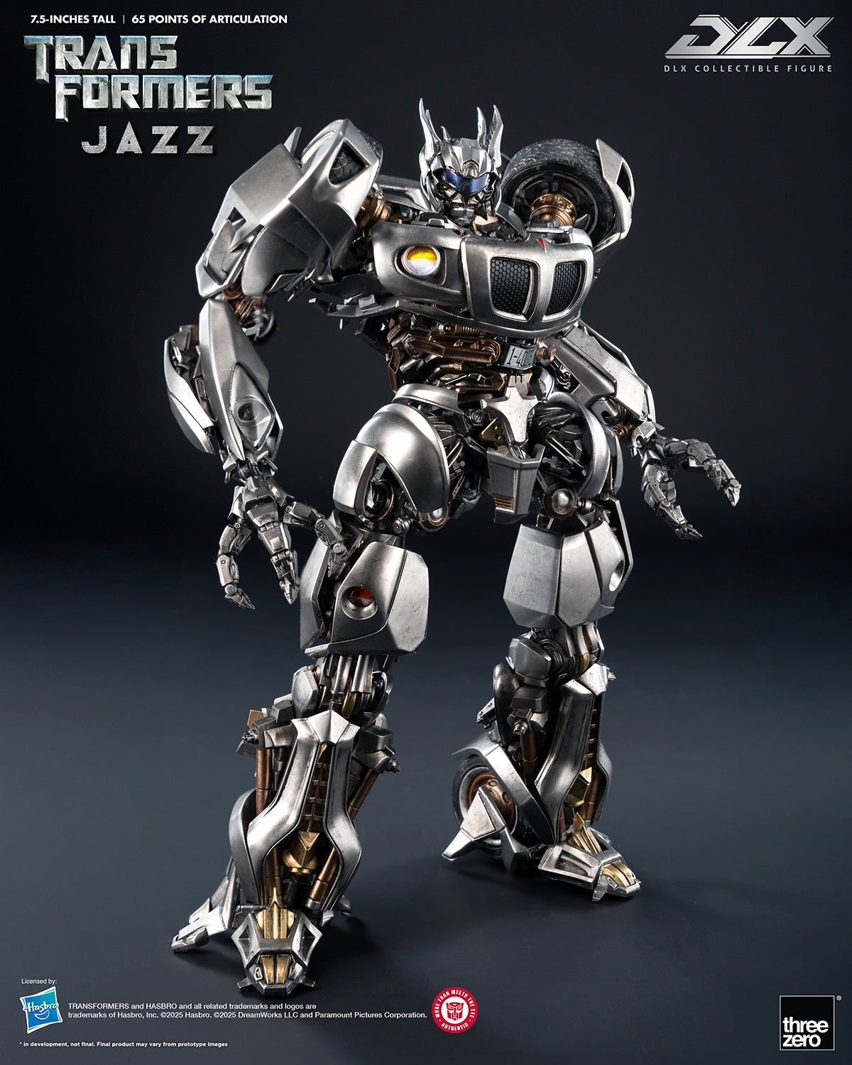 Transformers Jazz DLX (Deluxe Edition) Action Figure  (Prototype Shown) View 7