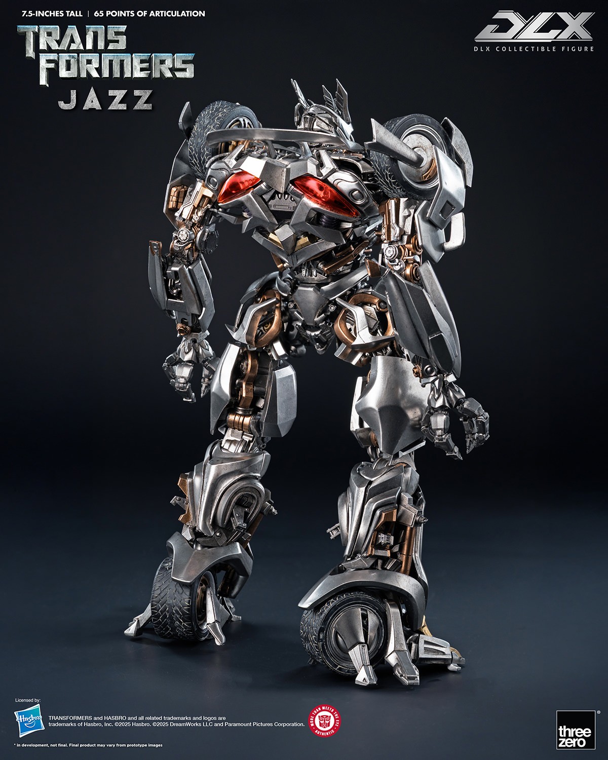 Transformers Jazz DLX (Deluxe Edition) Action Figure  (Prototype Shown) View 8