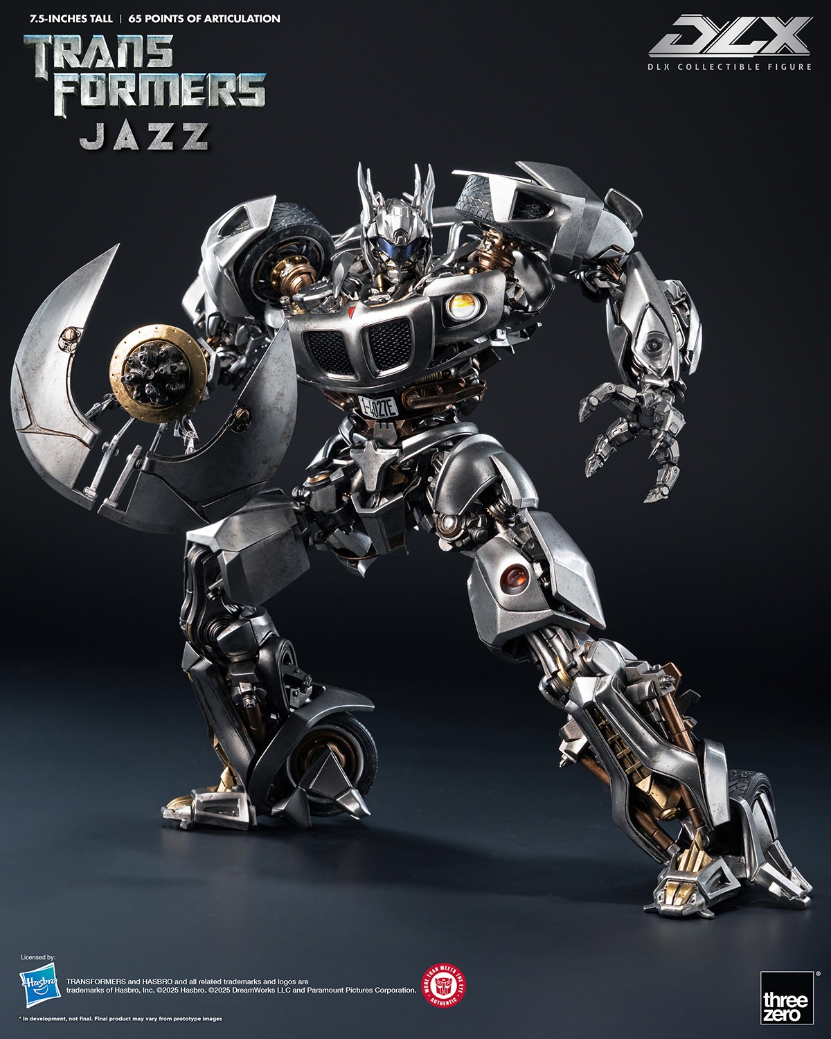 Transformers Jazz DLX (Deluxe Edition) Action Figure  (Prototype Shown) View 9