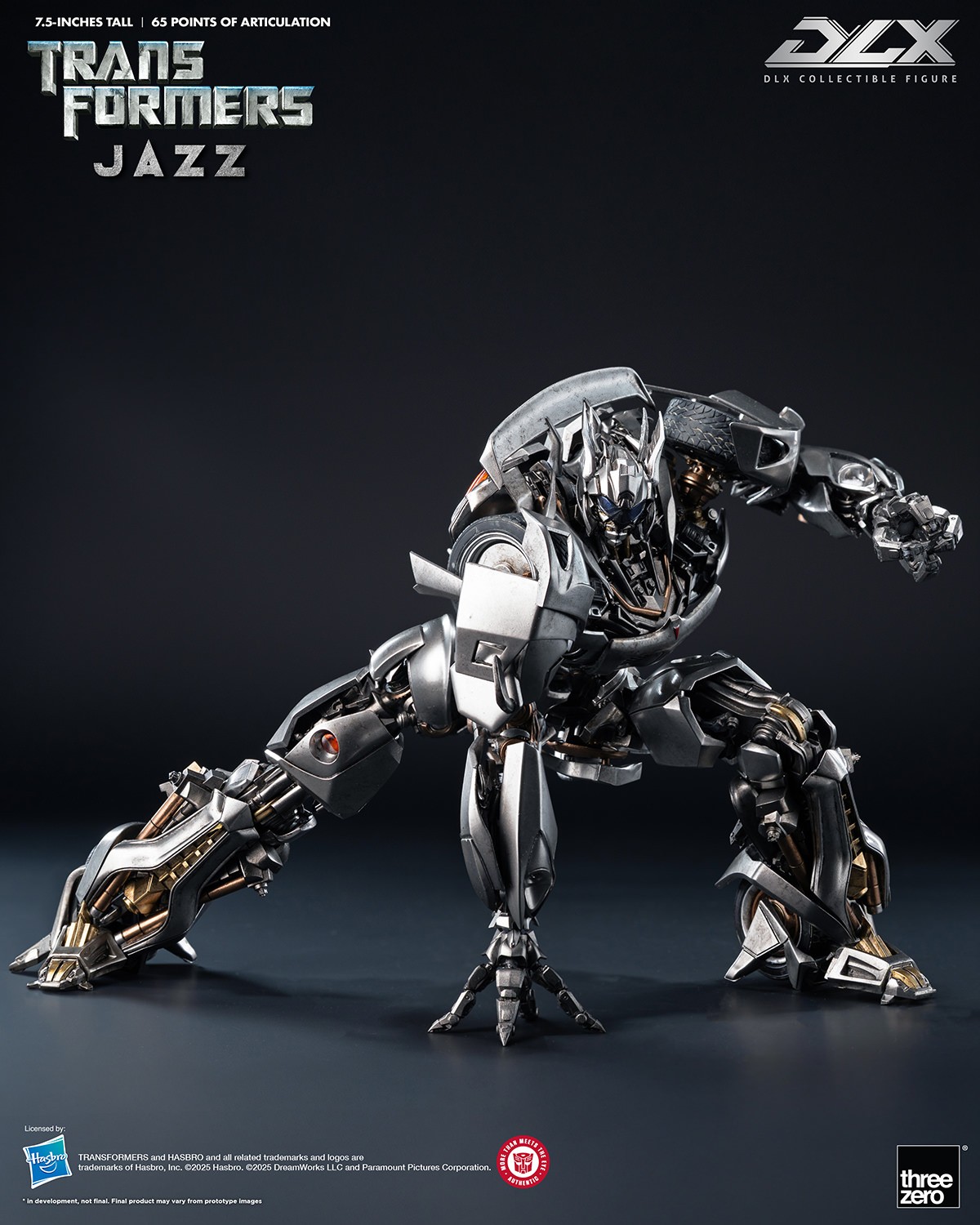 Transformers Jazz DLX (Deluxe Edition) Action Figure  (Prototype Shown) View 10