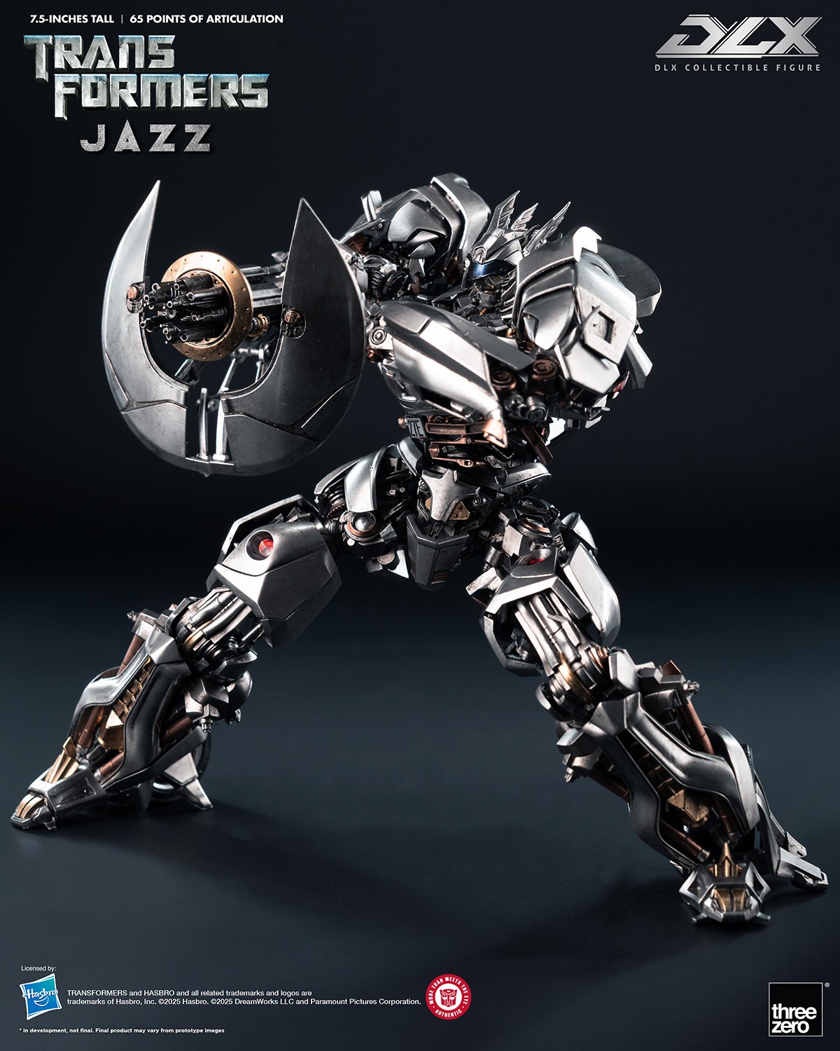 Jazz DLX Action Figure by ThreeZero | Sideshow Collectibles