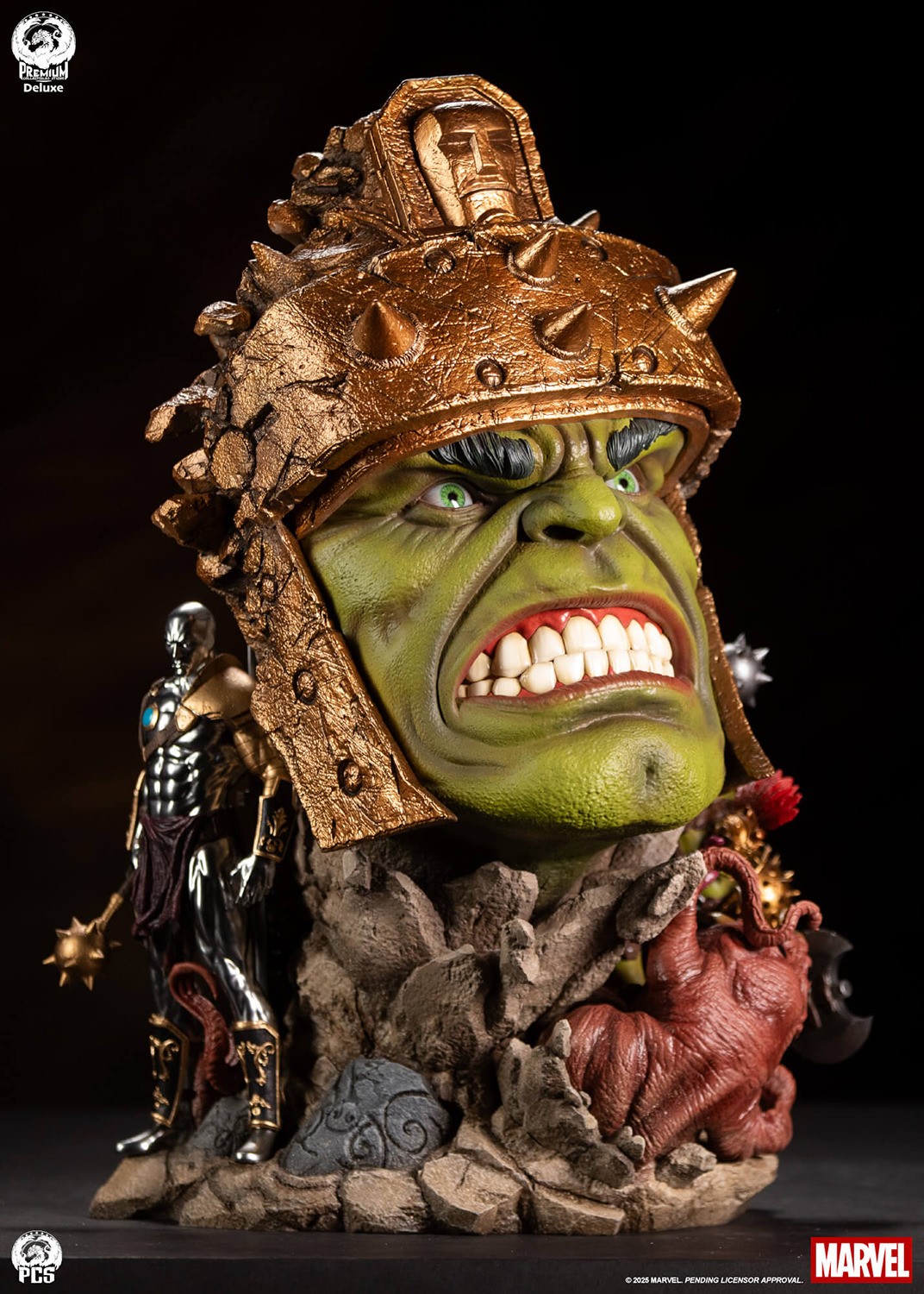Marvel Planet Hulk (Deluxe Edition) Bust  (Prototype Shown) View 8