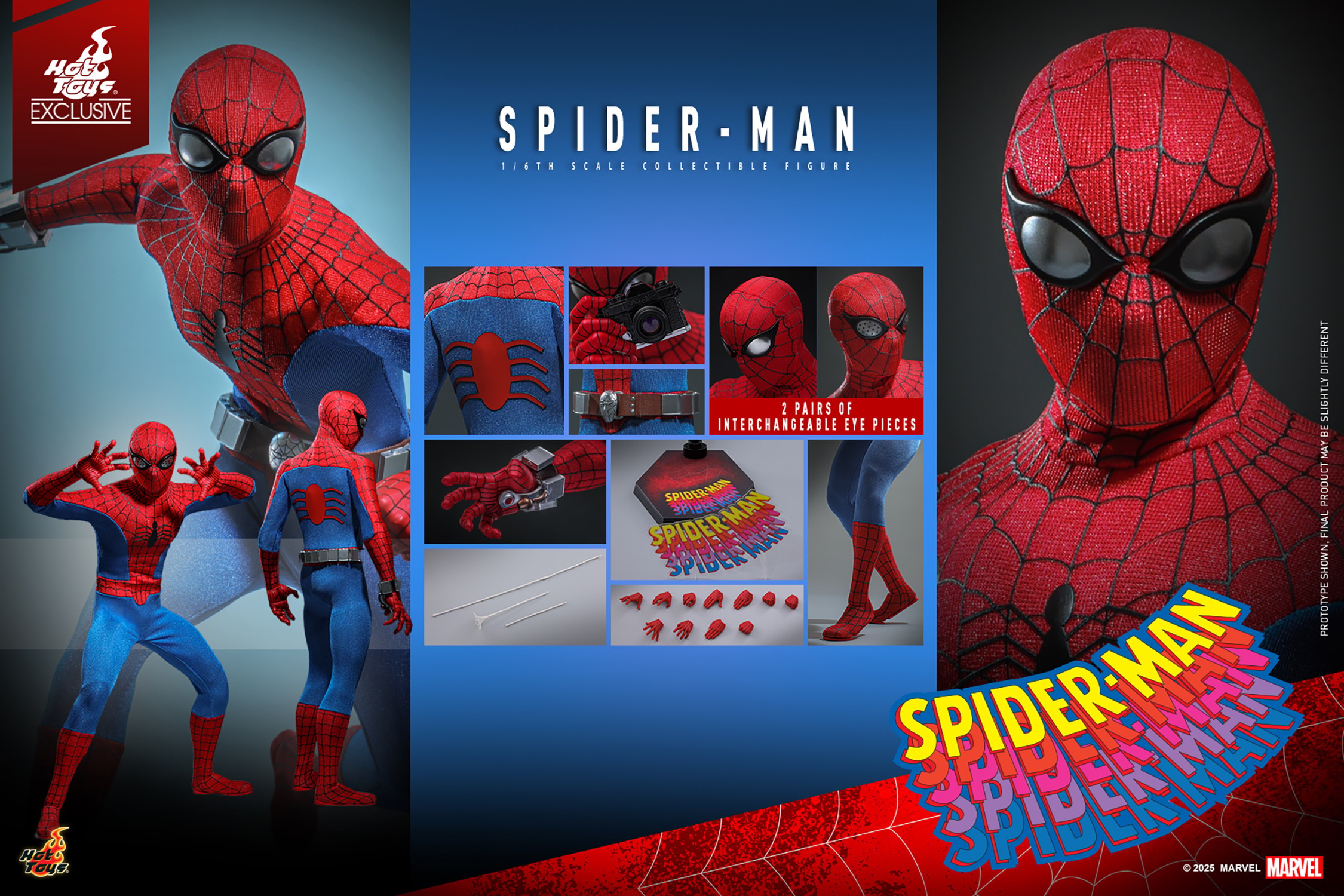 Marvel Spider-Man Sixth Scale Figure  (Prototype Shown) View 17