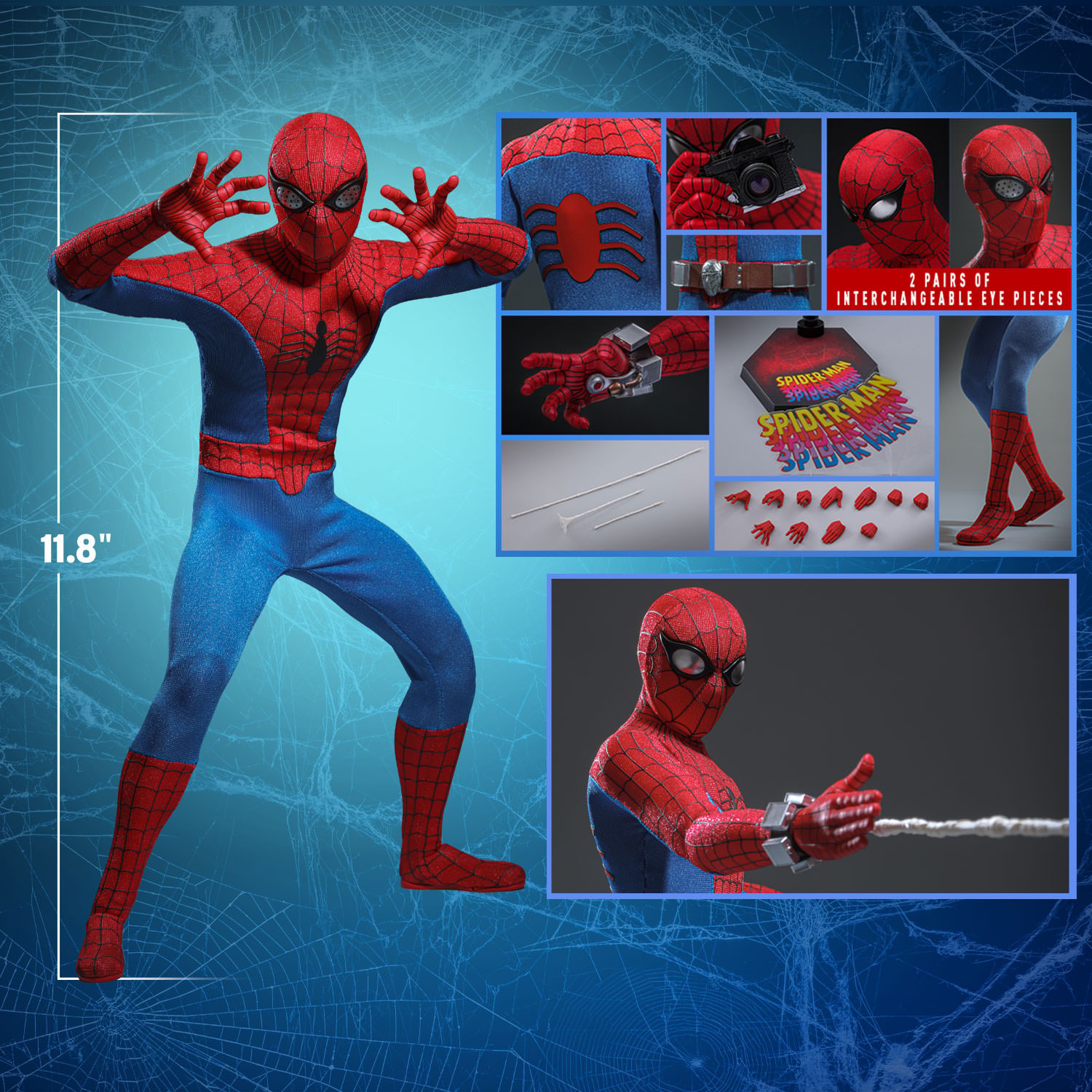 Marvel Spider-Man Sixth Scale Figure  (Prototype Shown) View 2