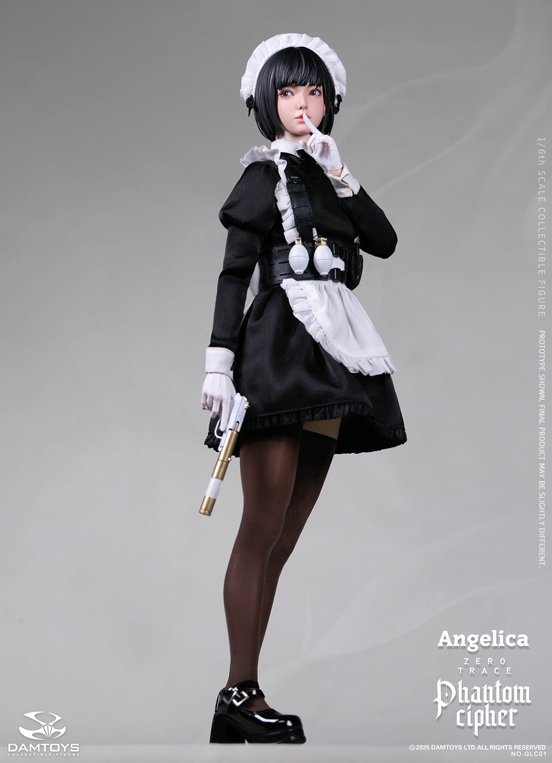 Phantom Cipher: Zero Trace Angelica Sixth Scale Figure  (Prototype Shown) View 8