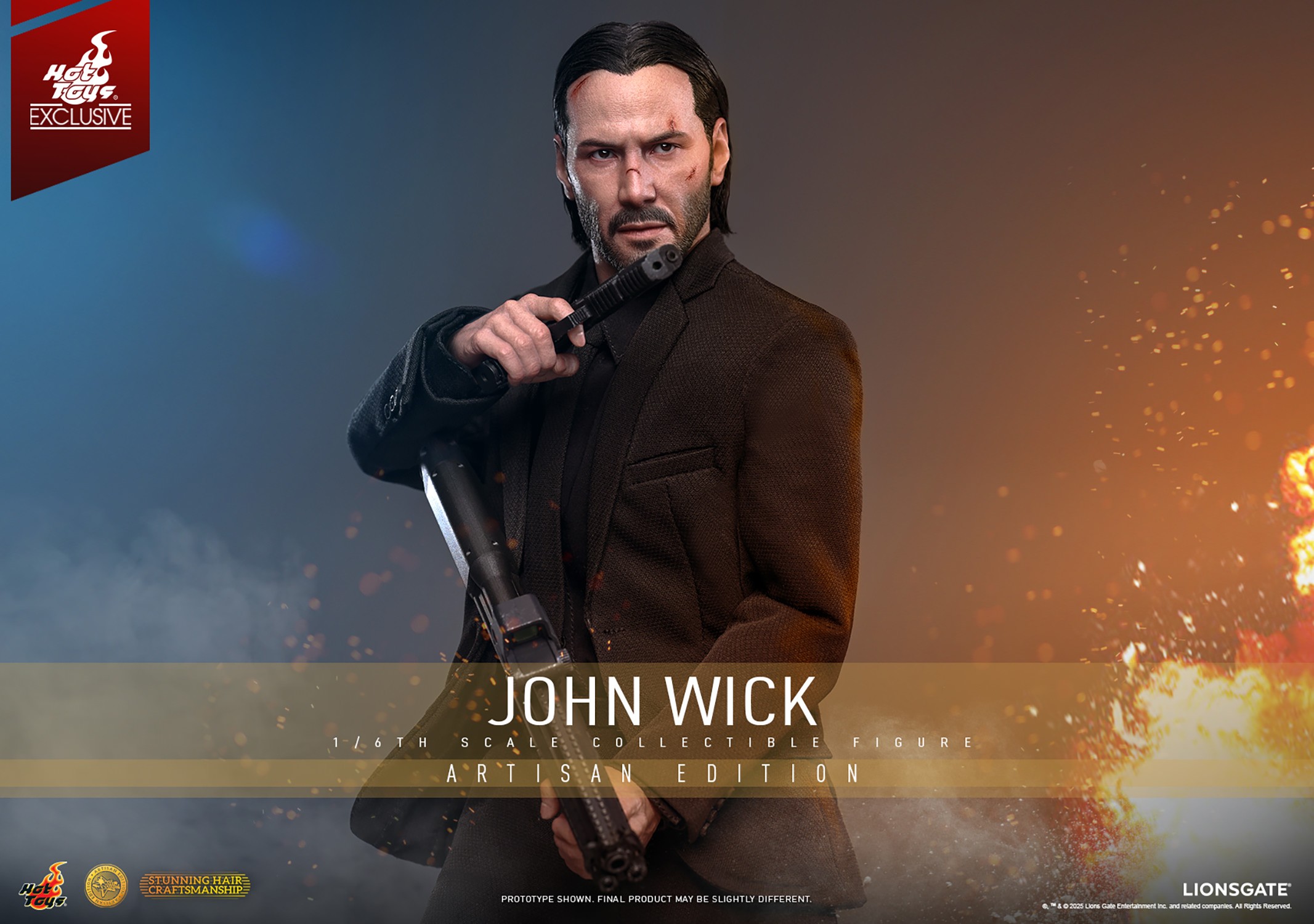 John Wick John Wick (Artisan Edition) Sixth Scale Figure  (Prototype Shown) View 1