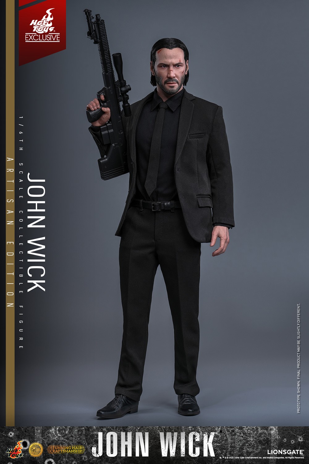 John Wick John Wick (Artisan Edition) Sixth Scale Figure  (Prototype Shown) View 6