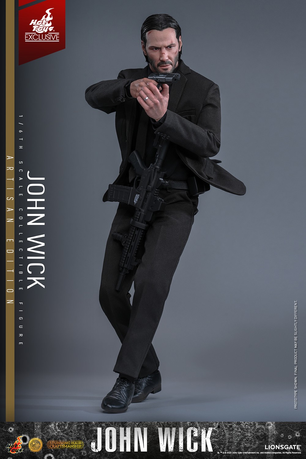 John Wick John Wick (Artisan Edition) Sixth Scale Figure  (Prototype Shown) View 4