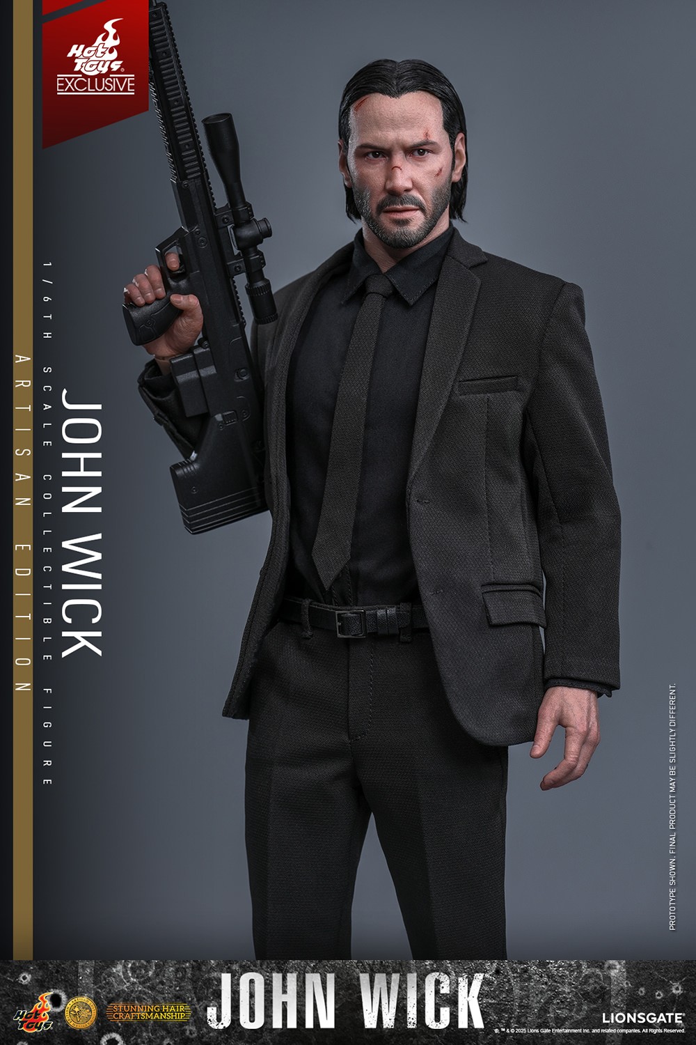 John Wick John Wick (Artisan Edition) Sixth Scale Figure  (Prototype Shown) View 8
