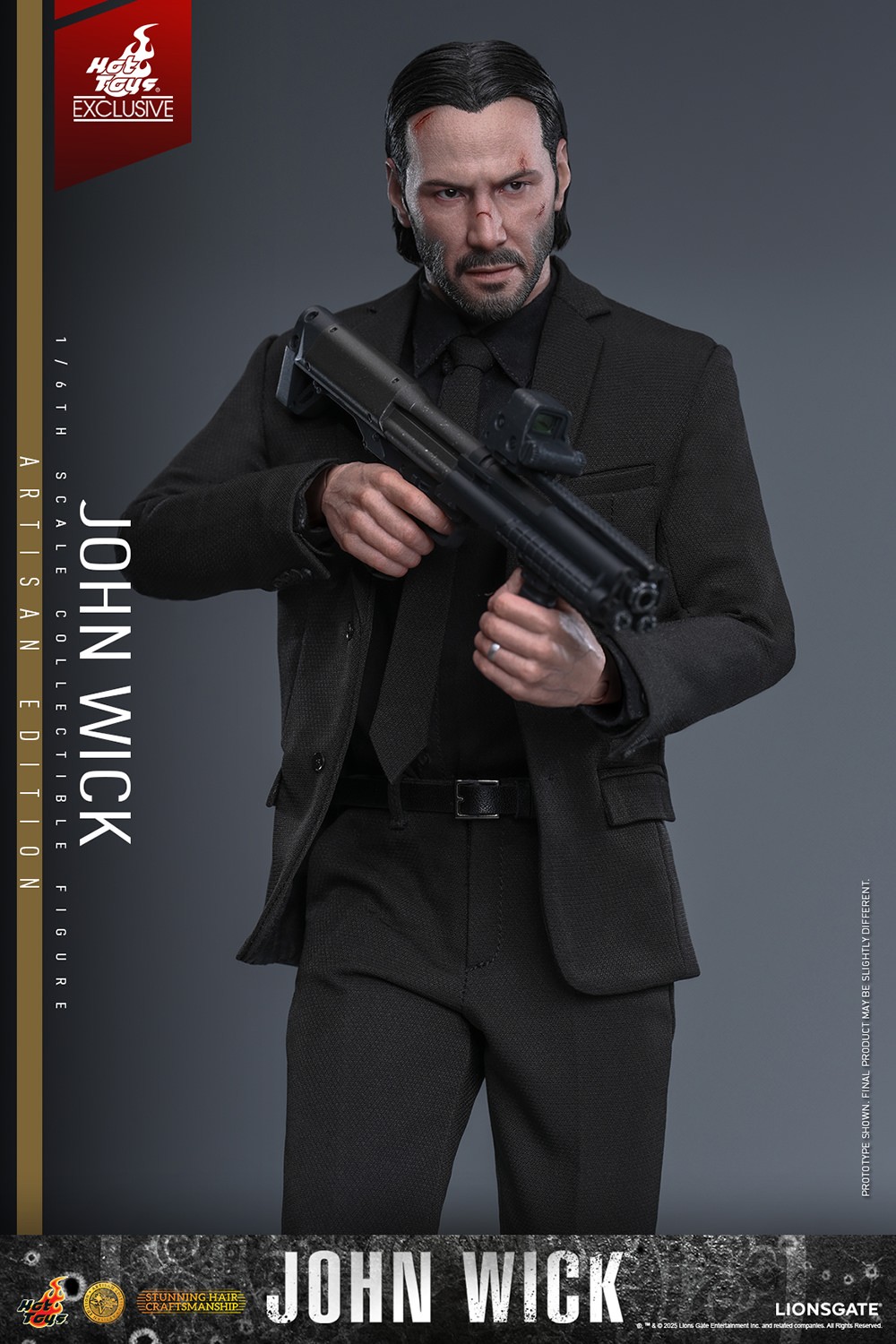 John Wick John Wick (Artisan Edition) Sixth Scale Figure  (Prototype Shown) View 9