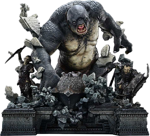 The Lord of the Rings Cave Troll of Moria Quarter Scale Statue  (Prototype Shown) View 16