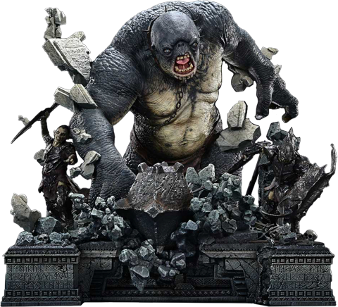 The Lord of the Rings Cave Troll of Moria (Bonus Version) Quarter Scale Statue  (Prototype Shown) View 11