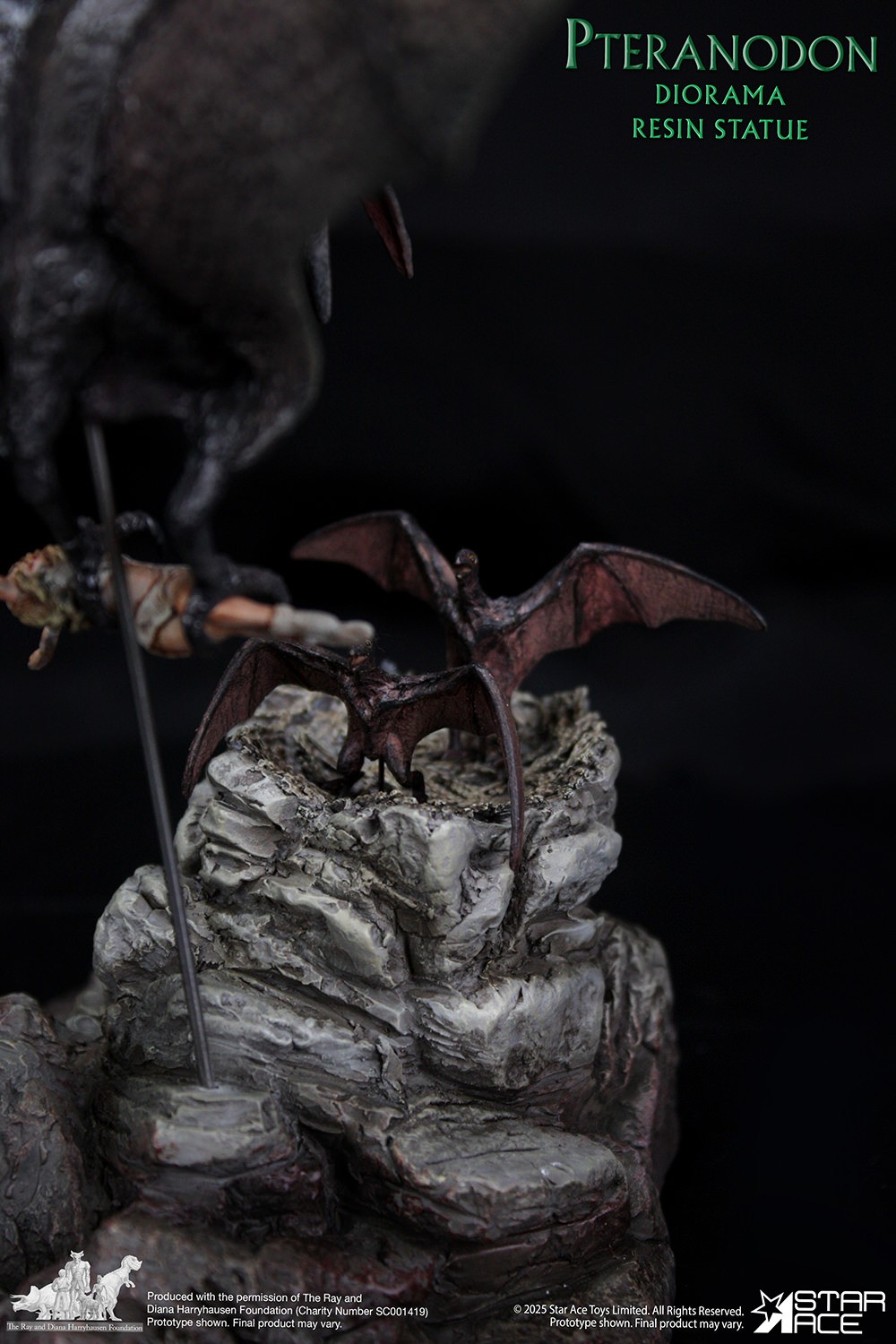 Ray Harryhausen Pteranodon Attack Scene Diorama  (Prototype Shown) View 9