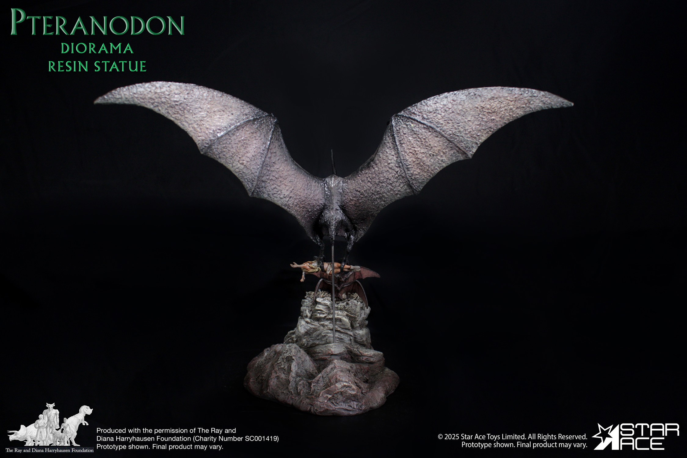 Ray Harryhausen Pteranodon Attack Scene Diorama  (Prototype Shown) View 10