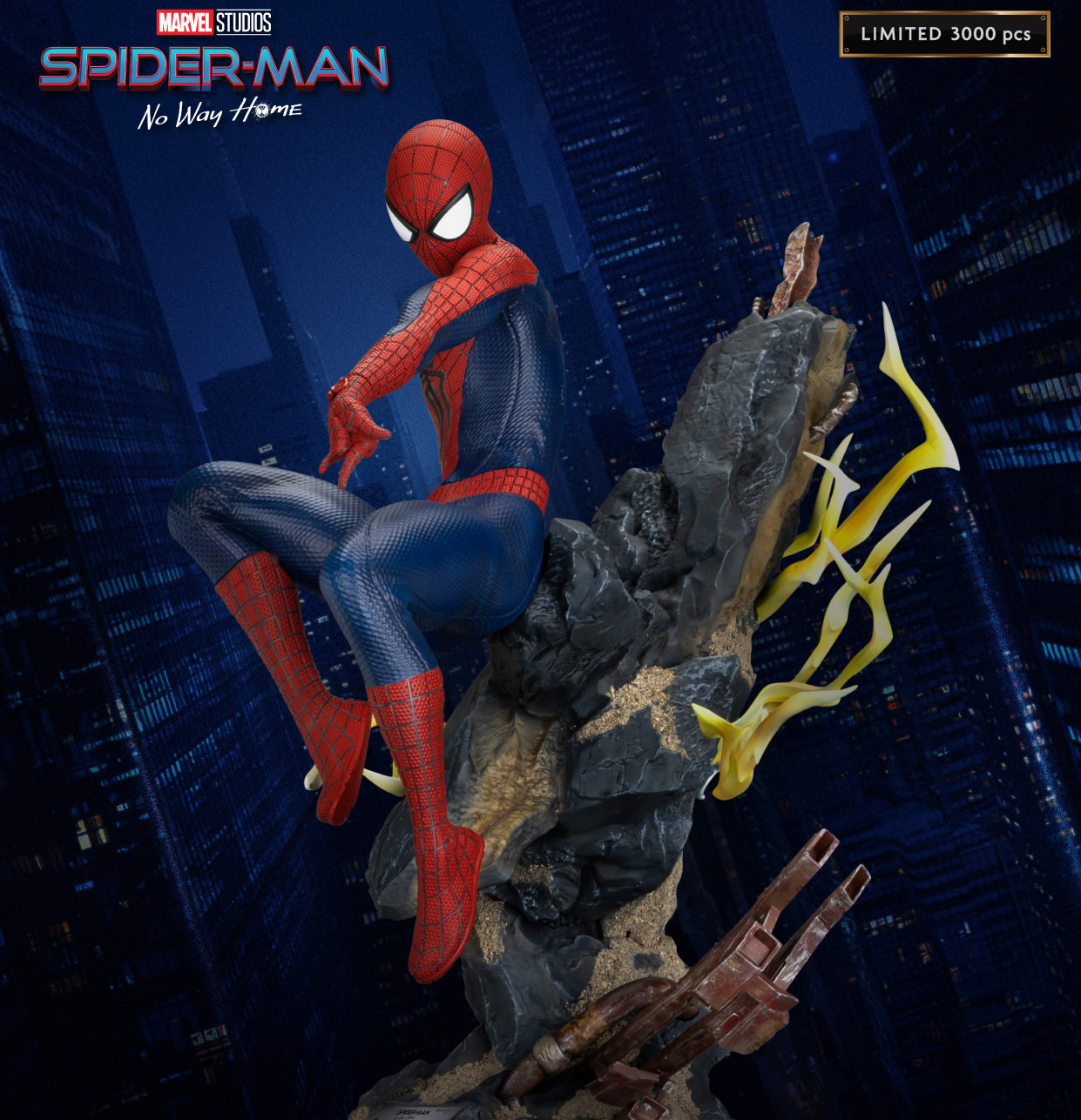 Marvel Amazing Spider-Man Collectible Statue  (Prototype Shown) View 4