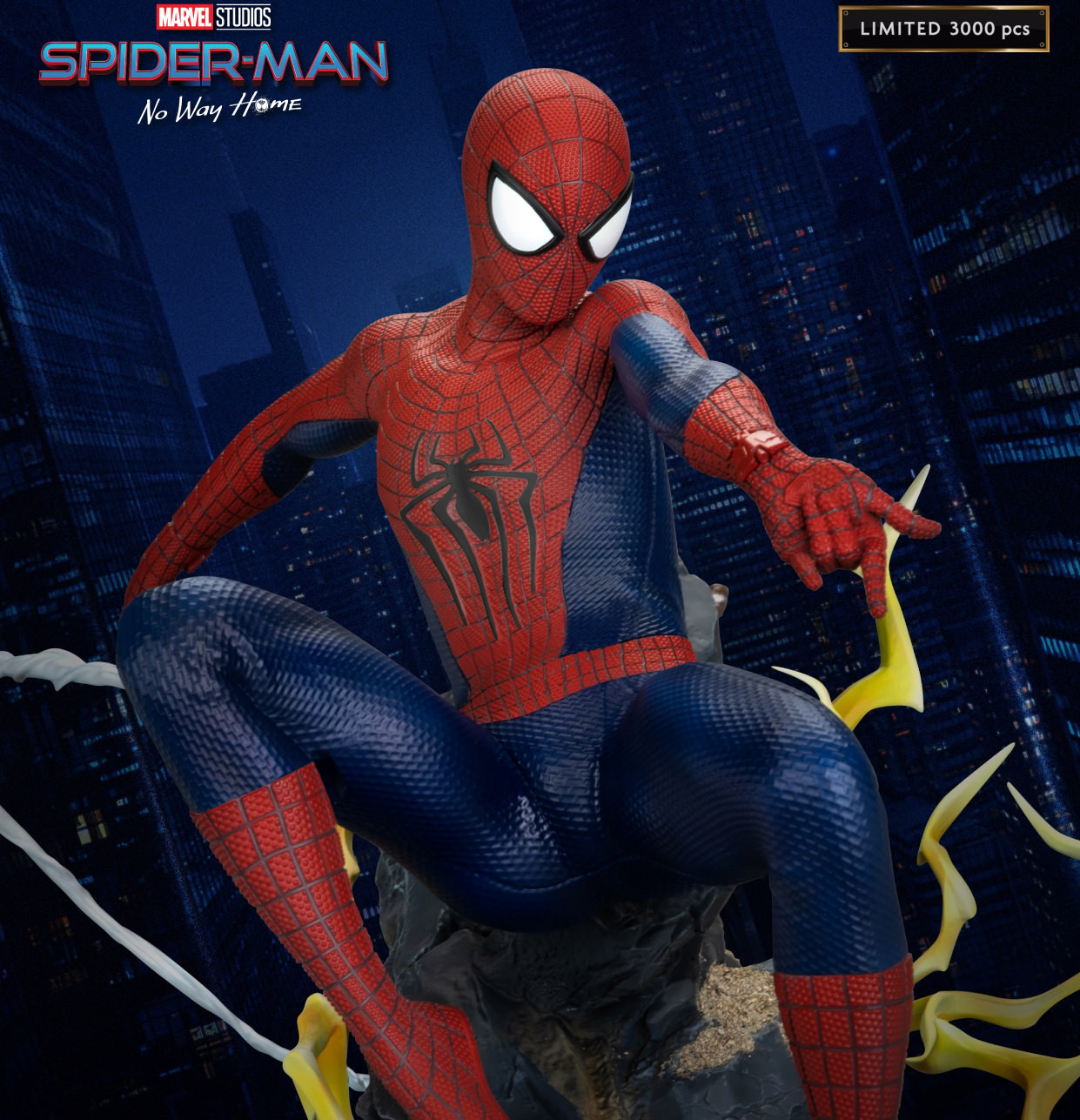 Marvel Amazing Spider-Man Collectible Statue  (Prototype Shown) View 5