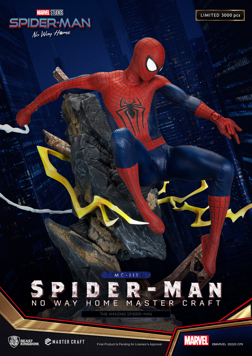 Marvel Amazing Spider-Man Collectible Statue  (Prototype Shown) View 6