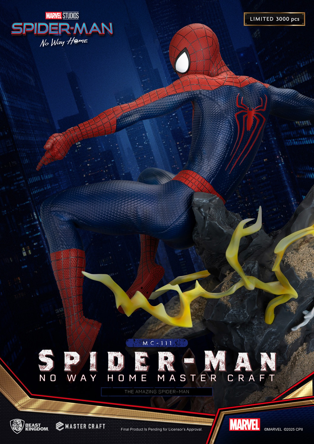 Marvel Amazing Spider-Man Collectible Statue  (Prototype Shown) View 7