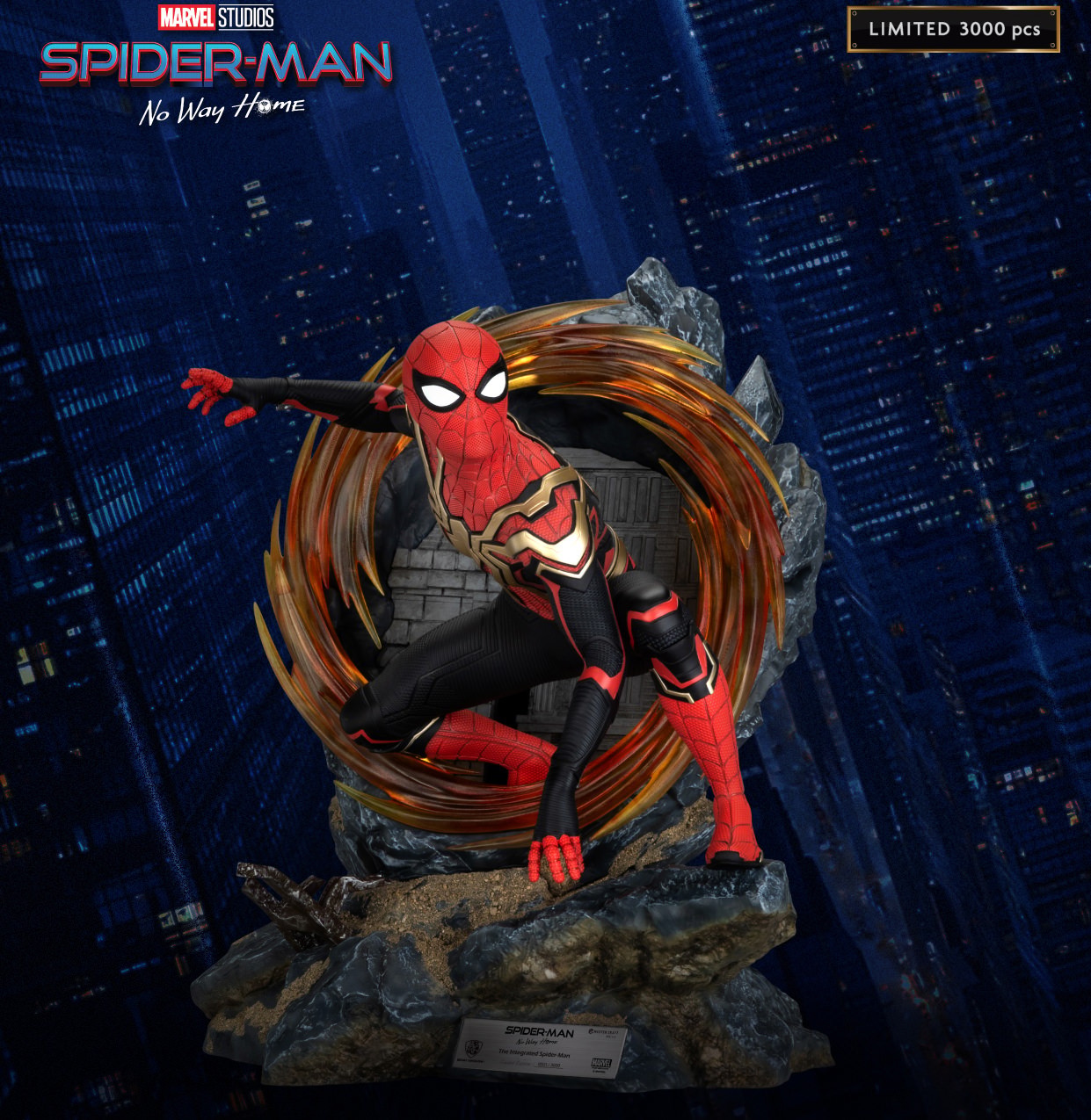 Marvel Integrated Spider-Man Collectible Statue  (Prototype Shown) View 1