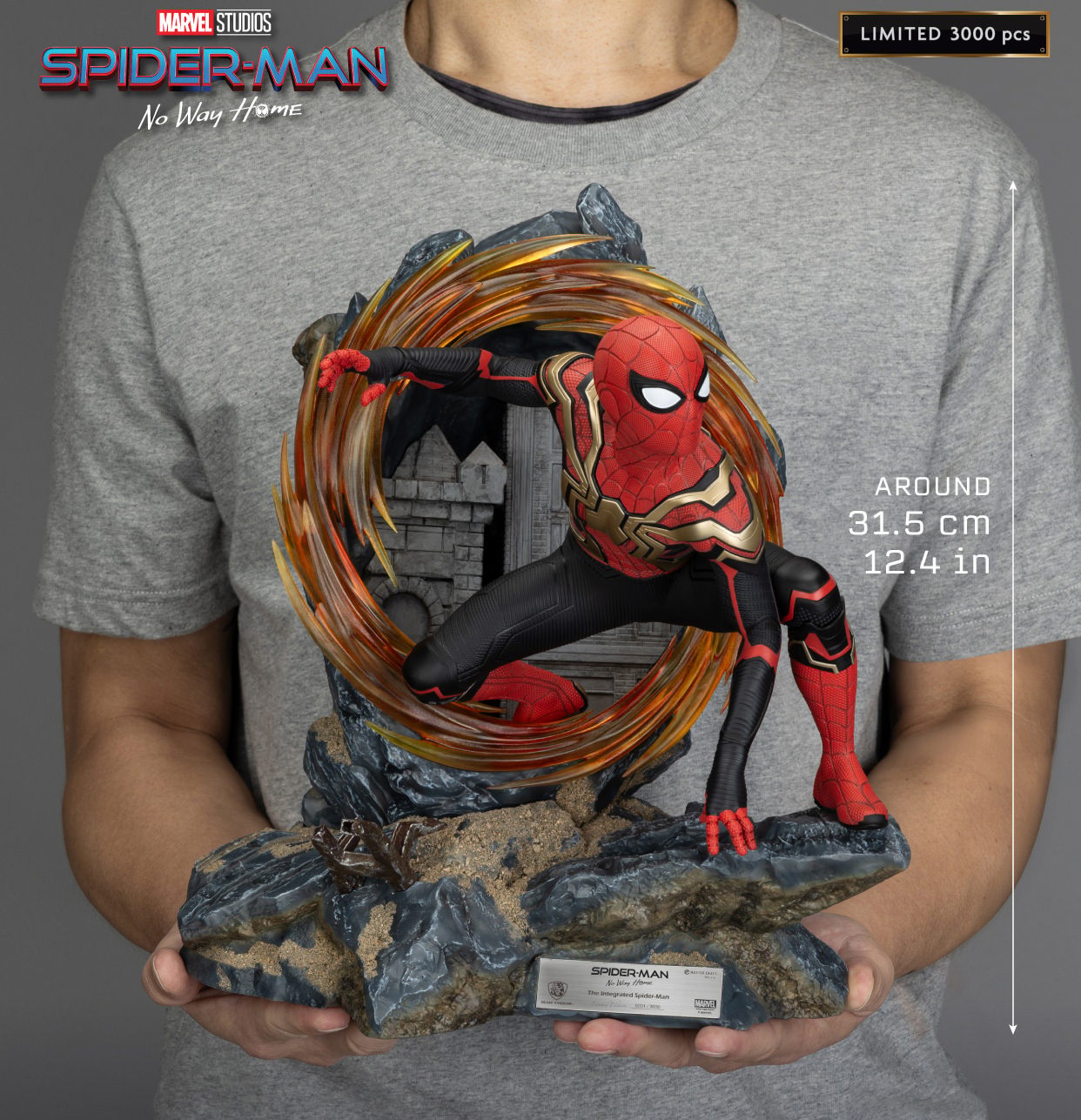 Marvel Integrated Spider-Man Collectible Statue  (Prototype Shown) View 2