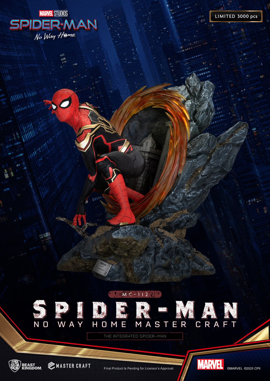 Marvel Integrated Spider-Man Collectible Statue  (Prototype Shown) View 7