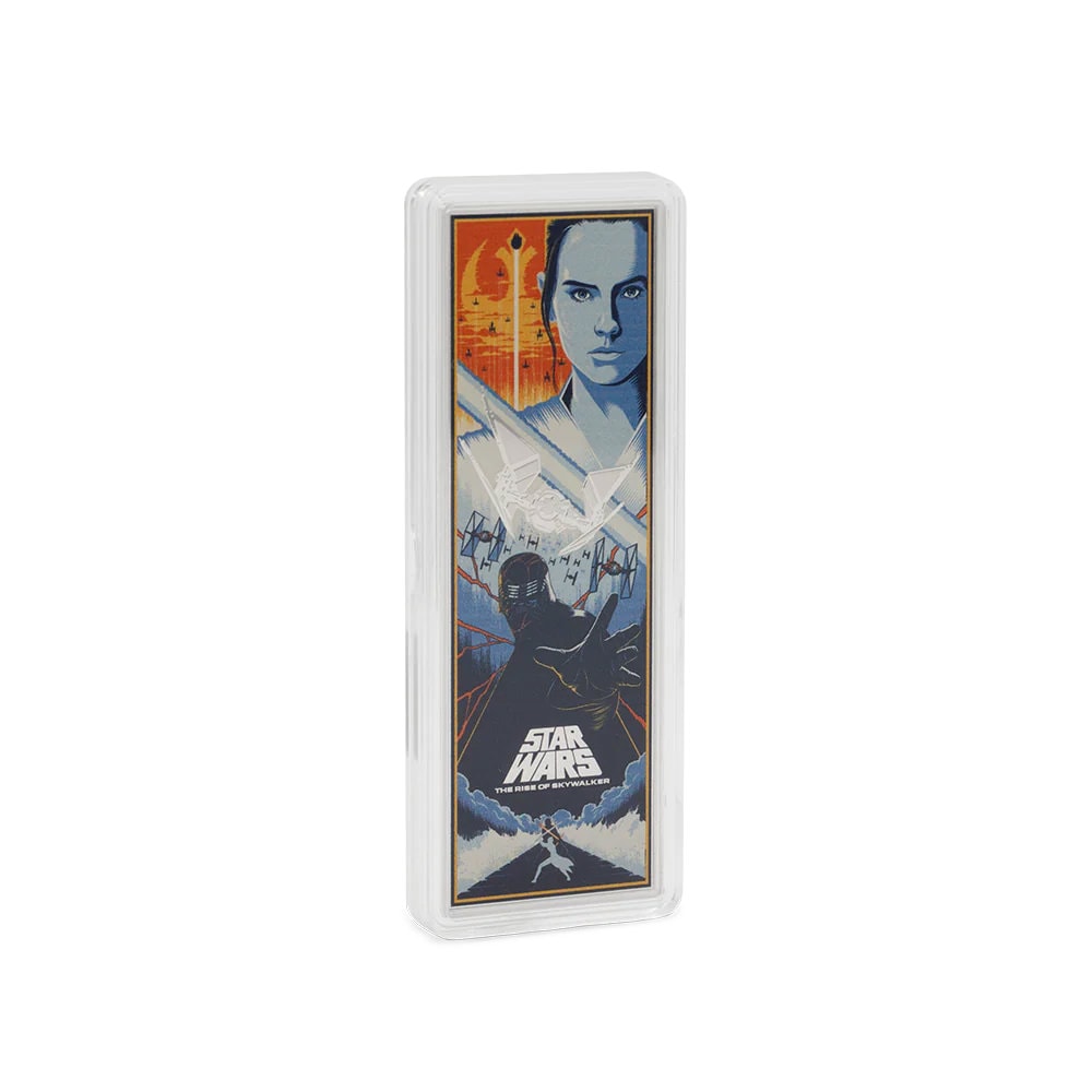 Star Wars The Rise of Skywalker™ Poster Silver Collectible  (Prototype Shown) View 3