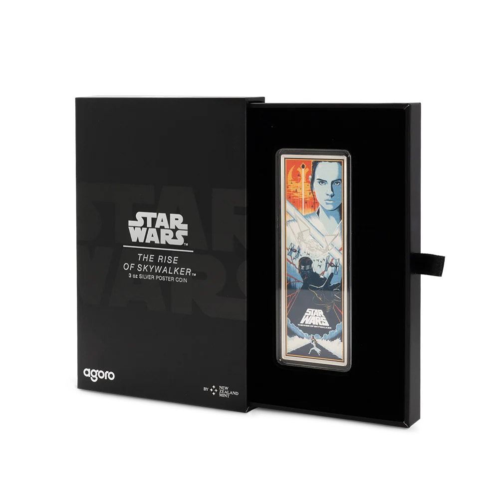 Star Wars The Rise of Skywalker™ Poster Silver Collectible  (Prototype Shown) View 4