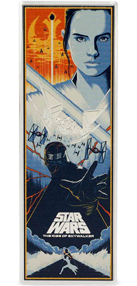 Star Wars The Rise of Skywalker™ Poster Silver Collectible  (Prototype Shown) View 8