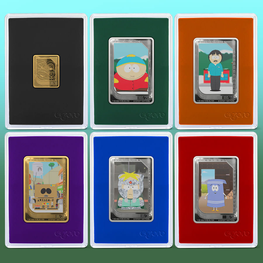 South Park Trading Coins – South Park Coins  (Prototype Shown) View 1