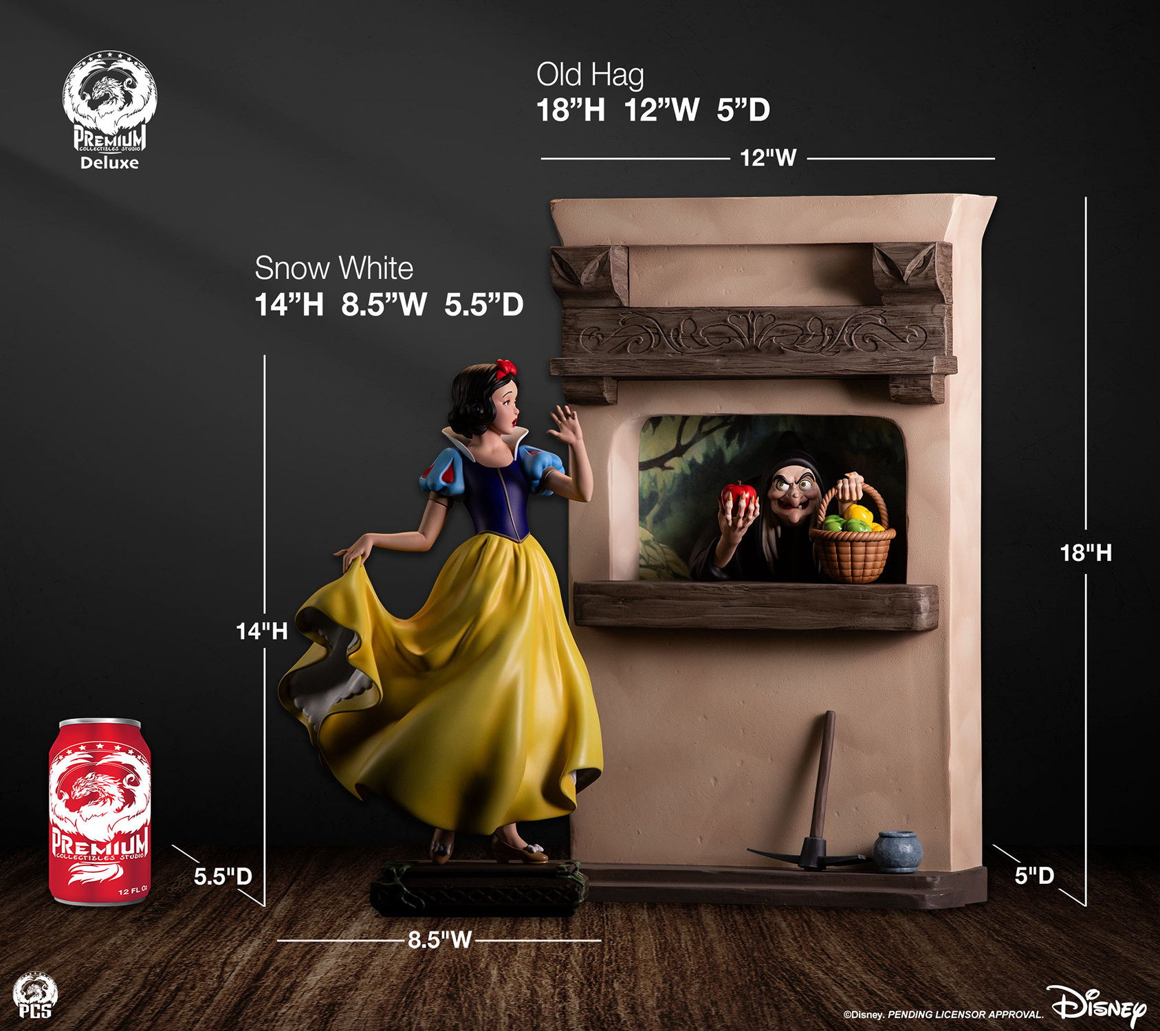Disney Snow White (Deluxe Edition) Statues  (Prototype Shown) View 2