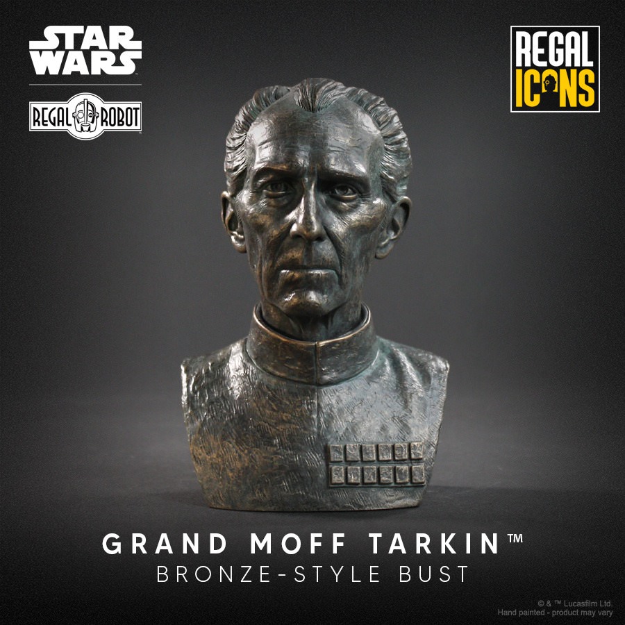 Star Wars Grand Moff Tarkin Bust  (Prototype Shown) View 1
