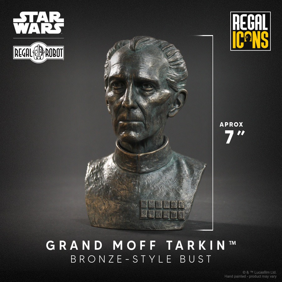 Star Wars Grand Moff Tarkin Bust  (Prototype Shown) View 2