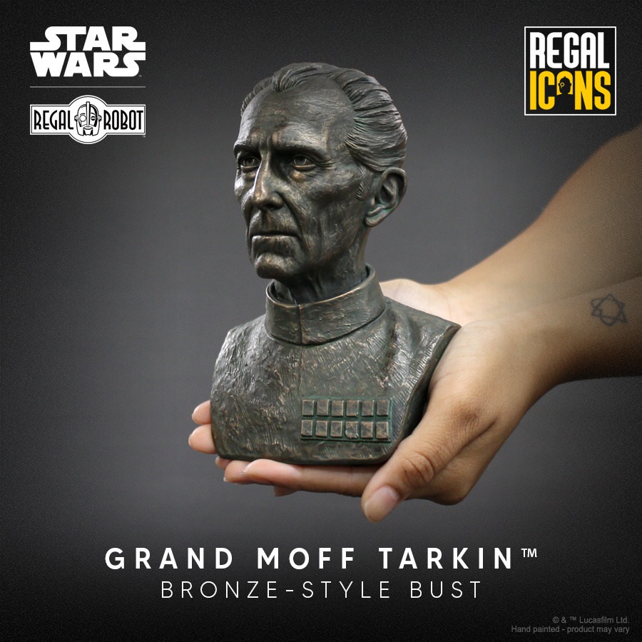 Star Wars Grand Moff Tarkin Bust  (Prototype Shown) View 3