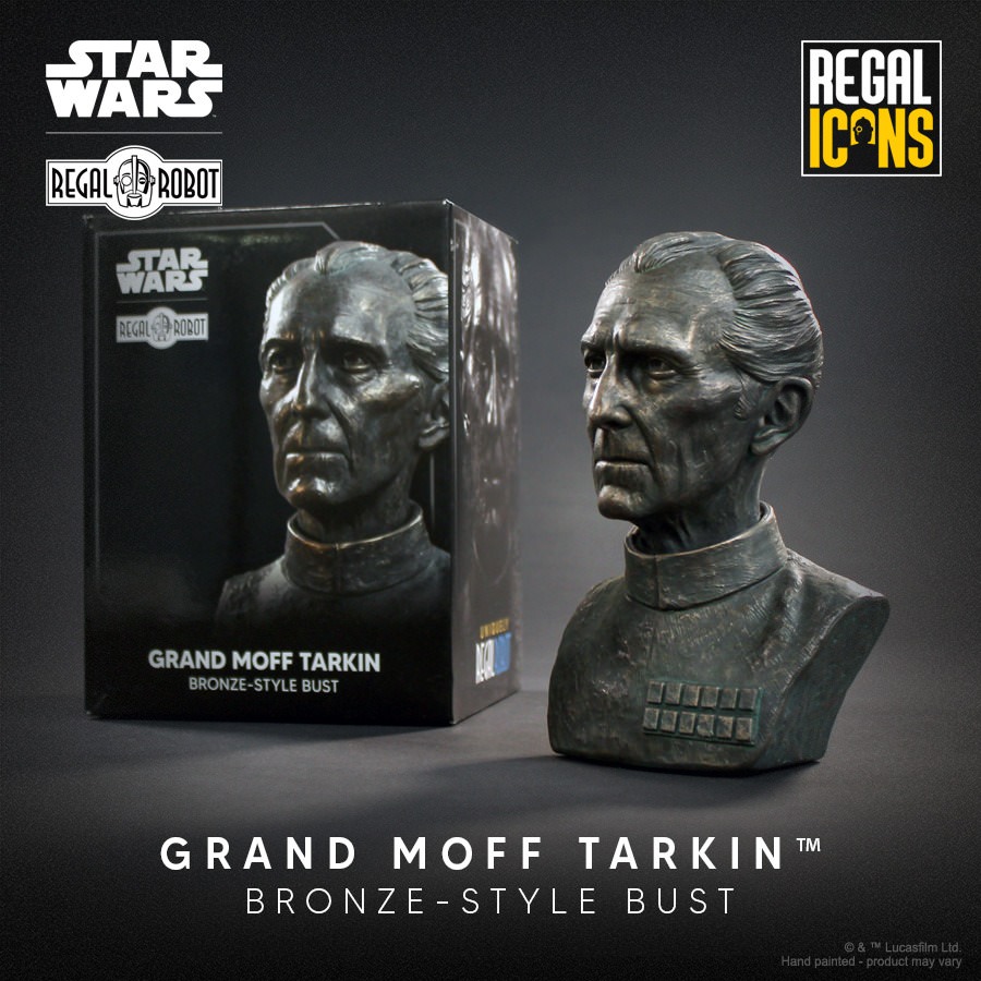 Star Wars Grand Moff Tarkin Bust  (Prototype Shown) View 4